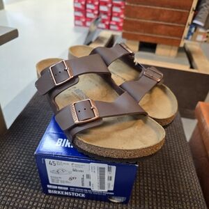 Birkenstock Mens Chocolate Brown Sandals